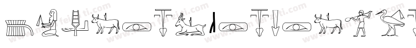 HYJiangNanKaiSong W字体转换